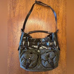 Last chance! Burberry Bromley shoulder bag brown and olive